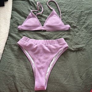 SHEIN high-waisted swimsuit